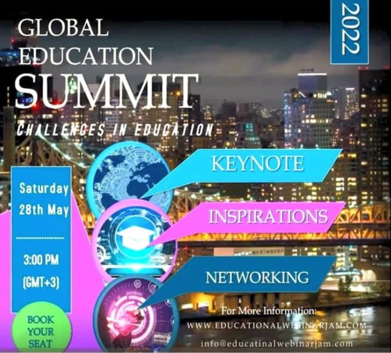 Global Education Summit 2022 poster